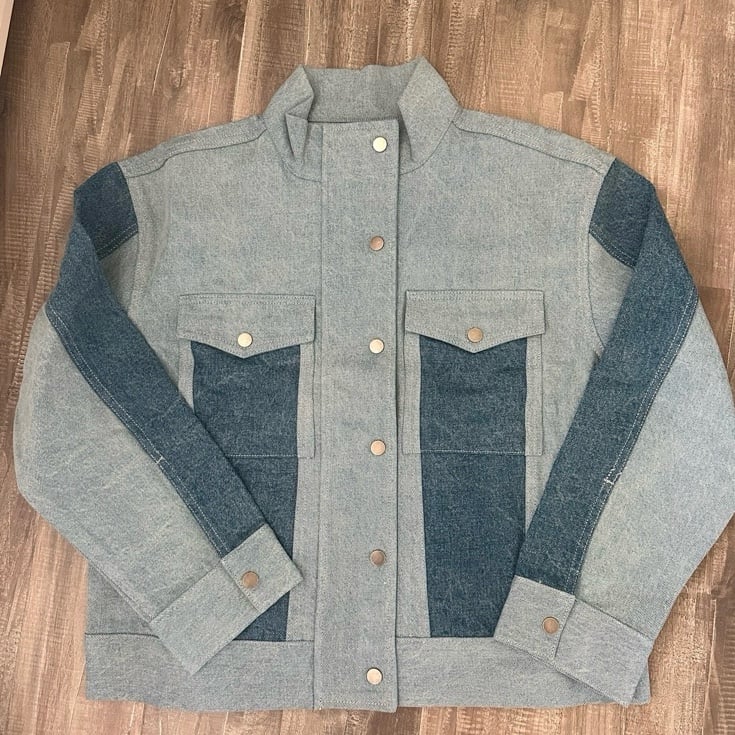SET Active Light Denim Jacket