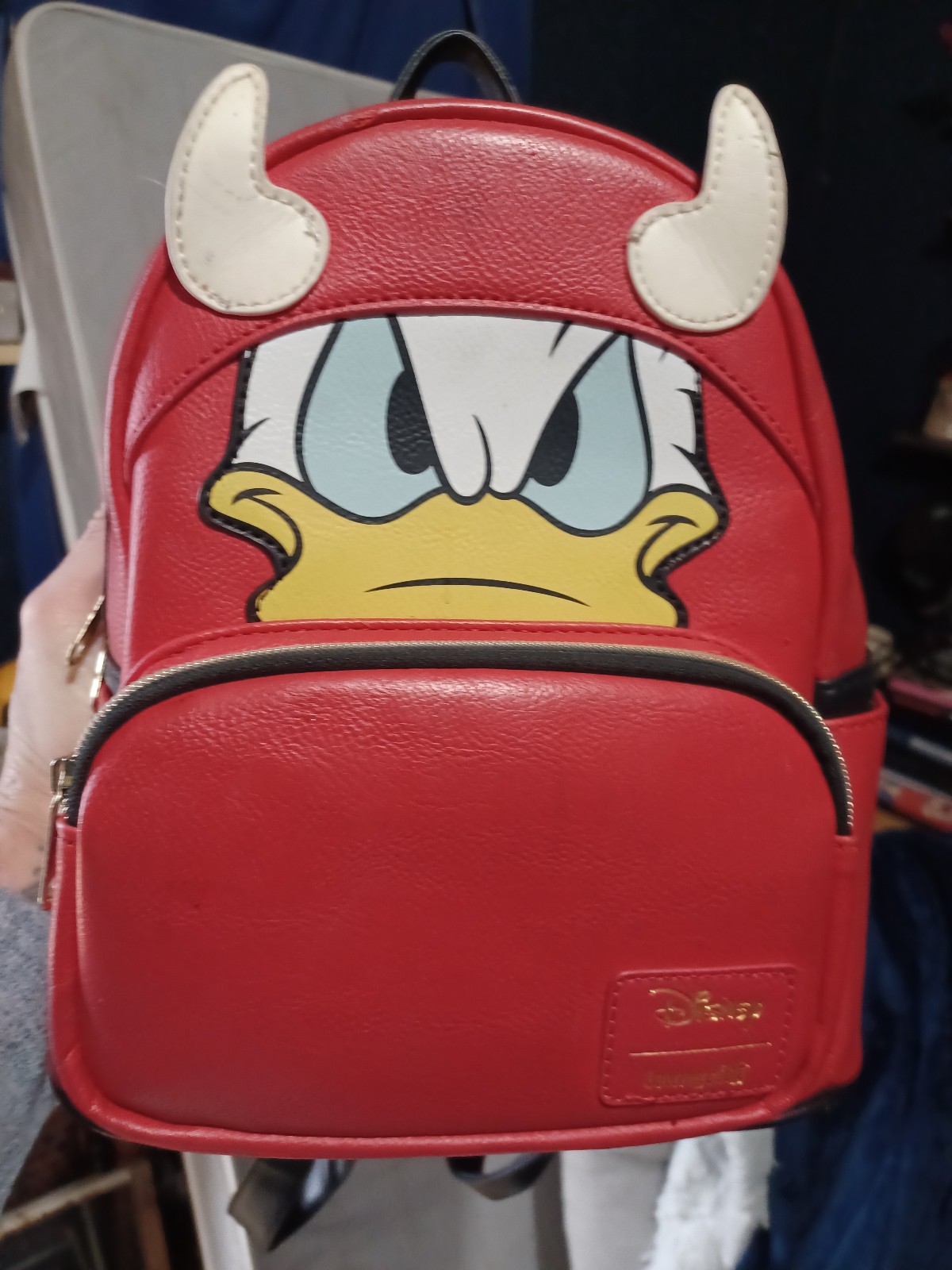 Disney Donald Duck backpack purse