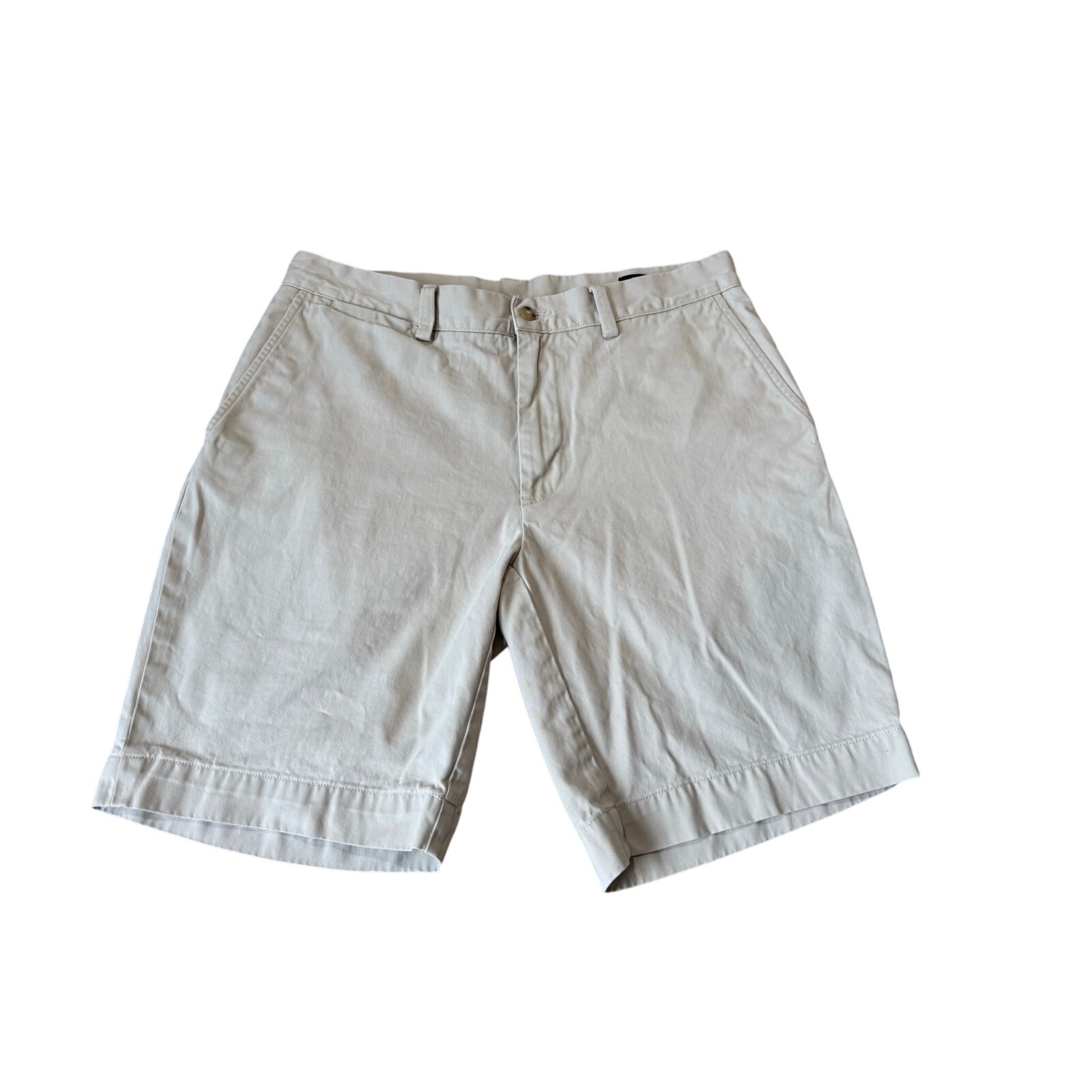 POLO Ralph Lauren Men's Shorts, Size 32, Tan Khaki shorts; Classic fit; 9