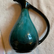 Vintage Blue Mountain Pottery Ewer Drip glazed pitcher