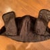 Genuine Mink Fur Stole Cape Coat MJT Monogram VTG