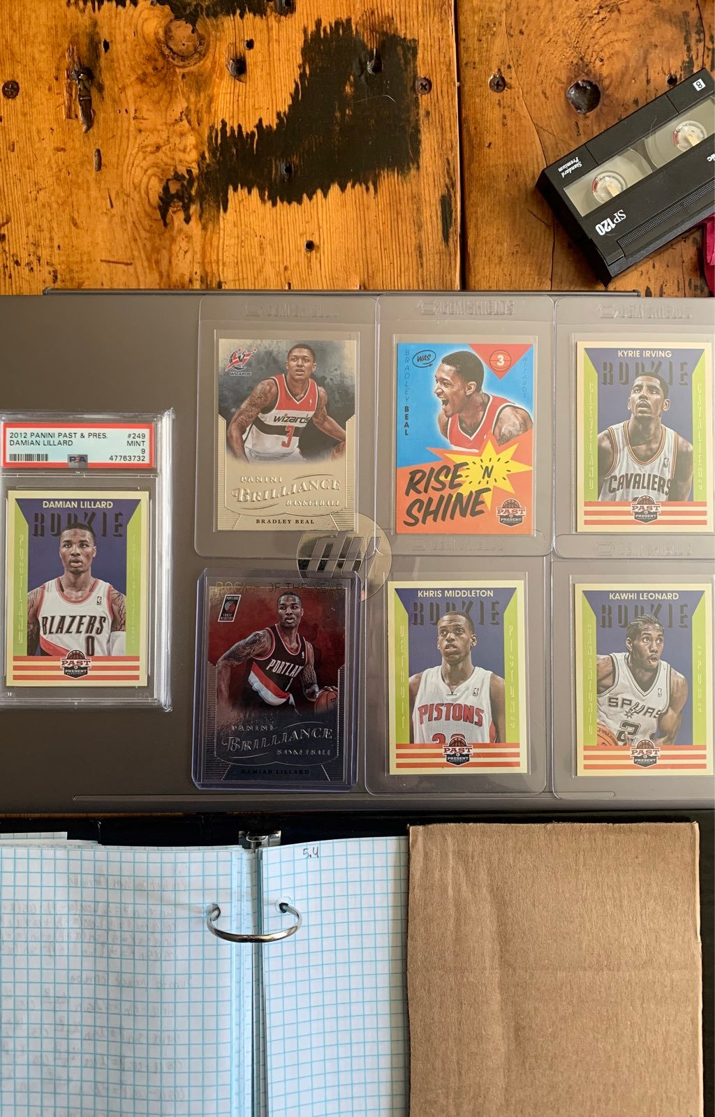 NBA 12-13 rookie investor lot Lillard Ka