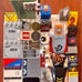 Lego over 13 oz printed tiles, stickers, & more