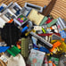 Lego over 13 oz printed tiles, stickers, & more