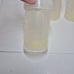 VTG Playtex Baby Bottle Yellow Design Drop Ins 4 Ounce Flat Cap Lot Of 3