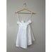 NWT Marissa Webb Jayce Bodiced Linen Laced Empire Top Women's White