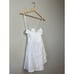 NWT Marissa Webb Jayce Bodiced Linen Laced Empire Top Women's White