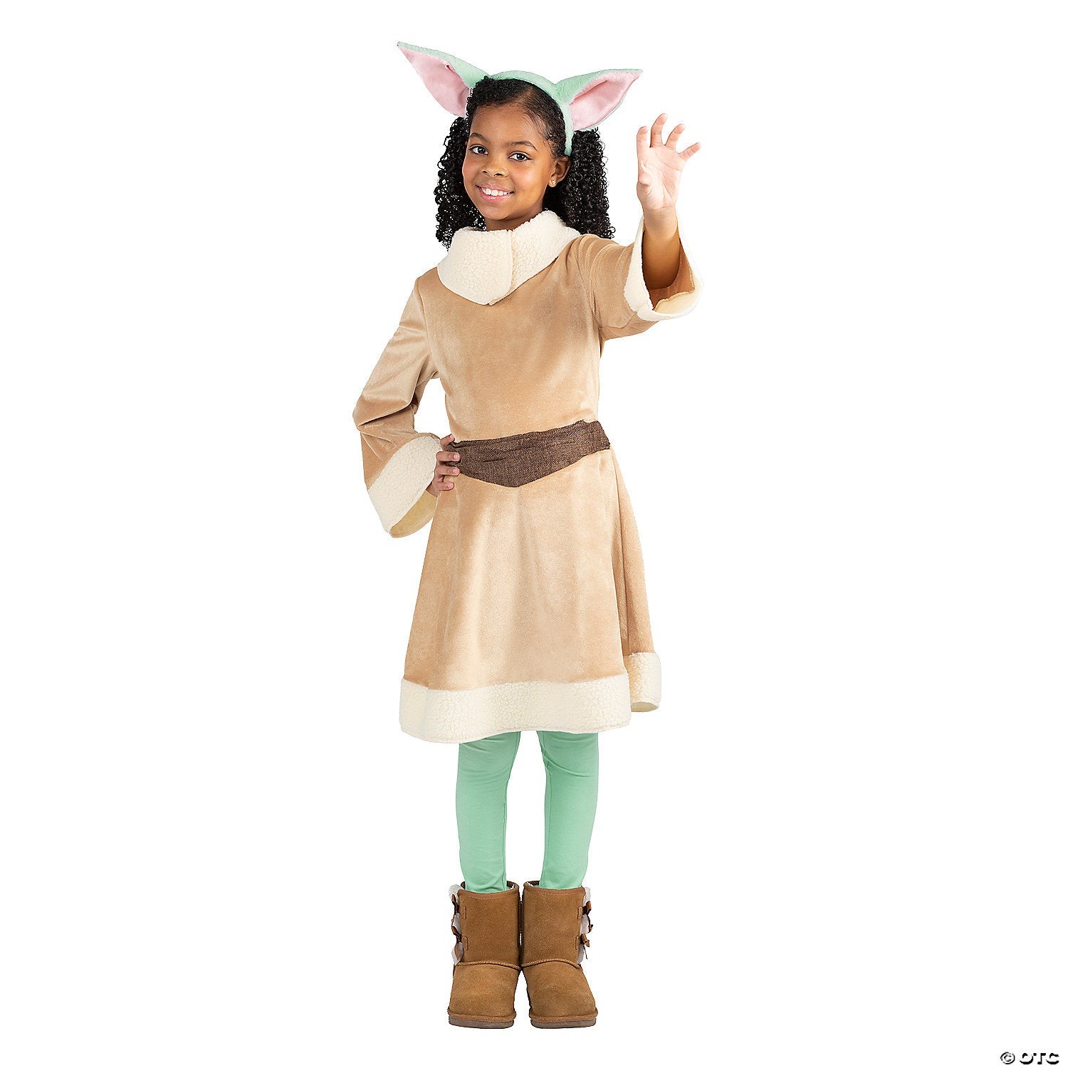 Halloween Girl's Star Wars The Mandalorian Grogu Costume - Small 4-7