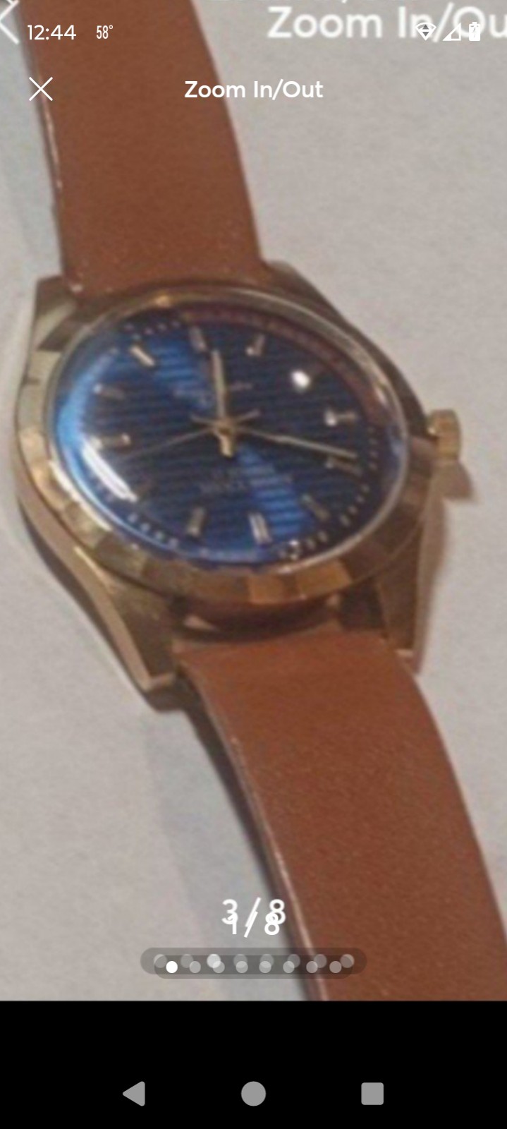 Henry Sandoz 17 jewels manual men's wrist watch beautiful. Swiss made