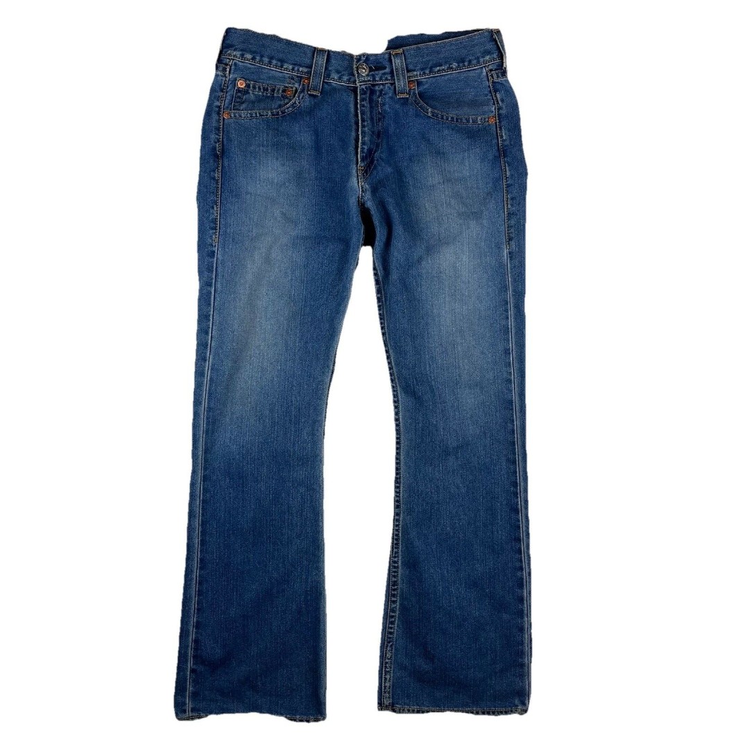 Vintage Levi's Jeans Mens 34x34 Type 1 True Bootcut Dark Wash Denim Y2K Western