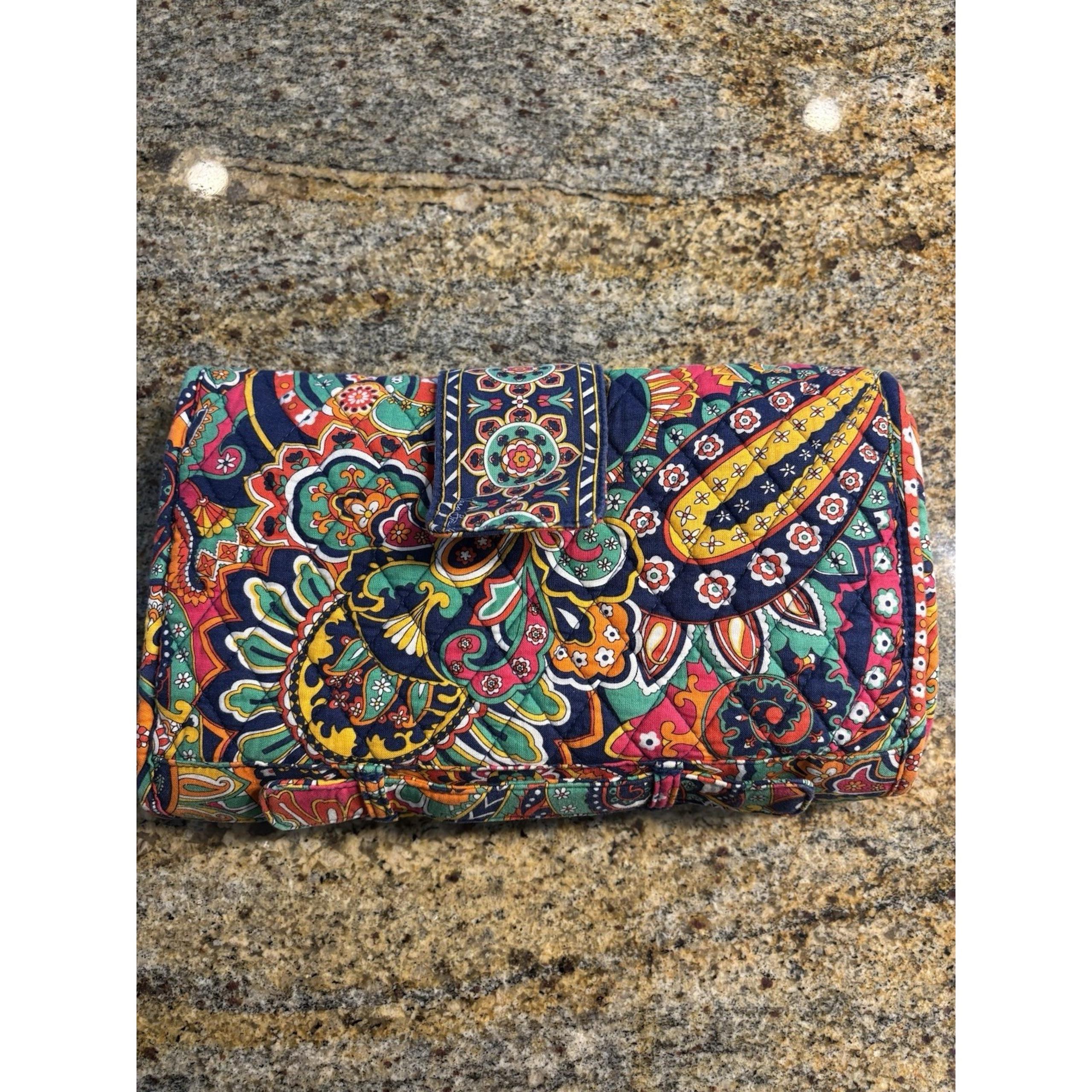 Vera Bradley Baby Changing Pad – Venetian Paisley – 34" Long, Good Condition
