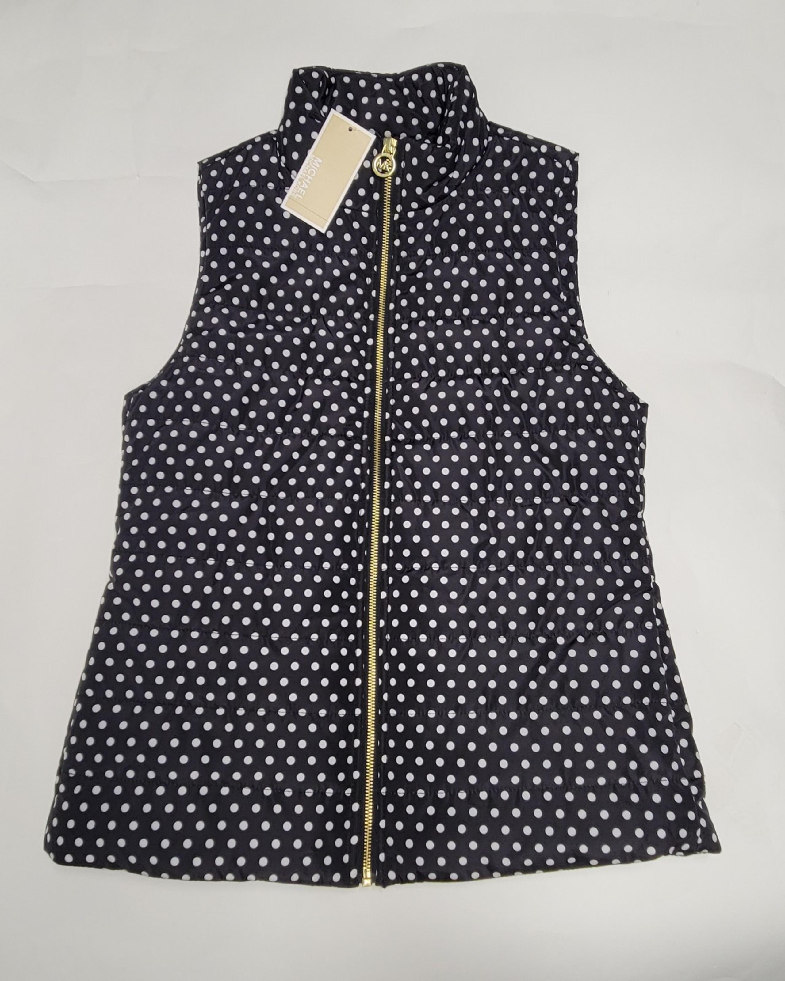 Michael Kors Women's Polka dots Vest Size Small NWT