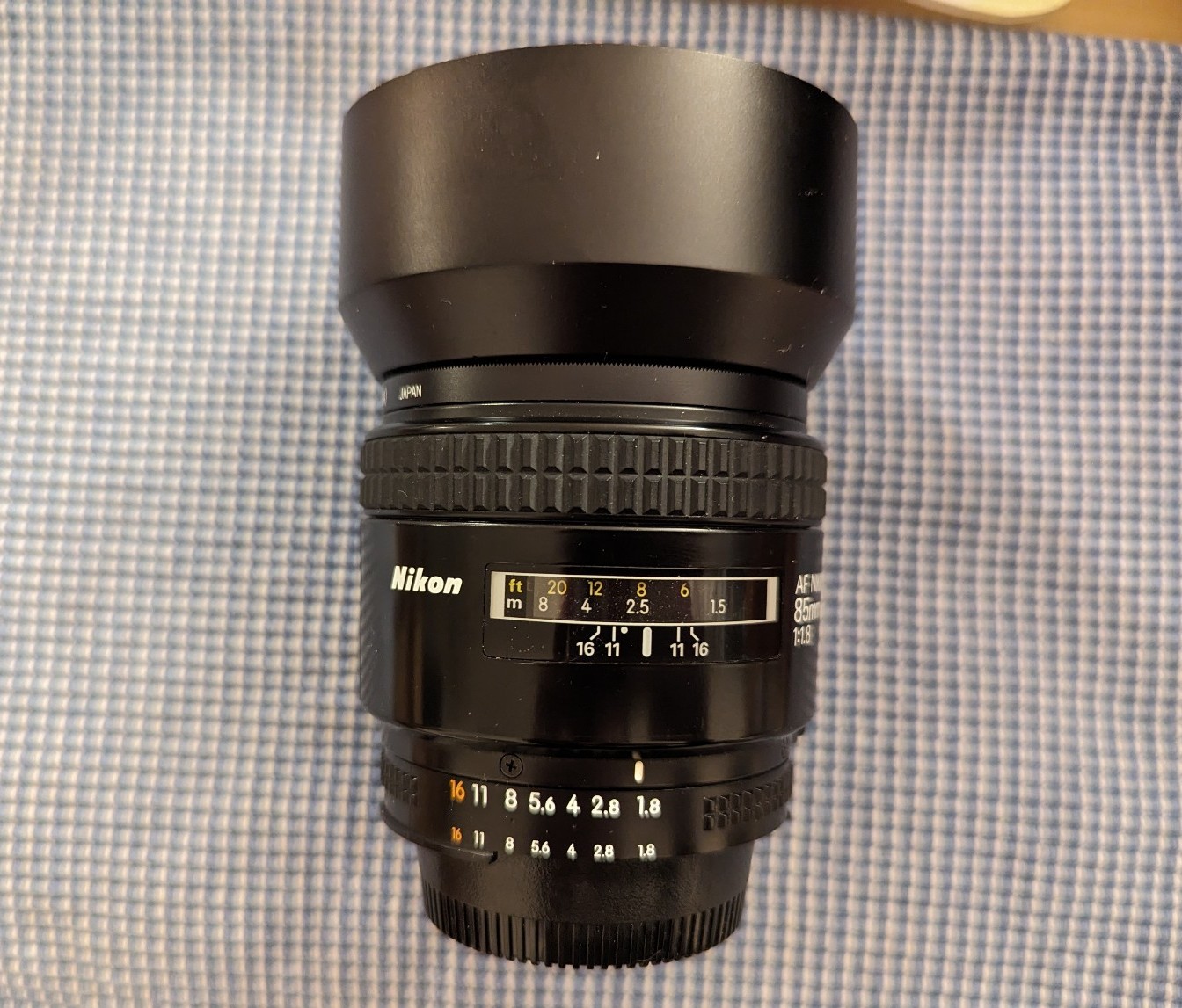 Nikon AF Nikkor 85mm 1:1.8 Lens