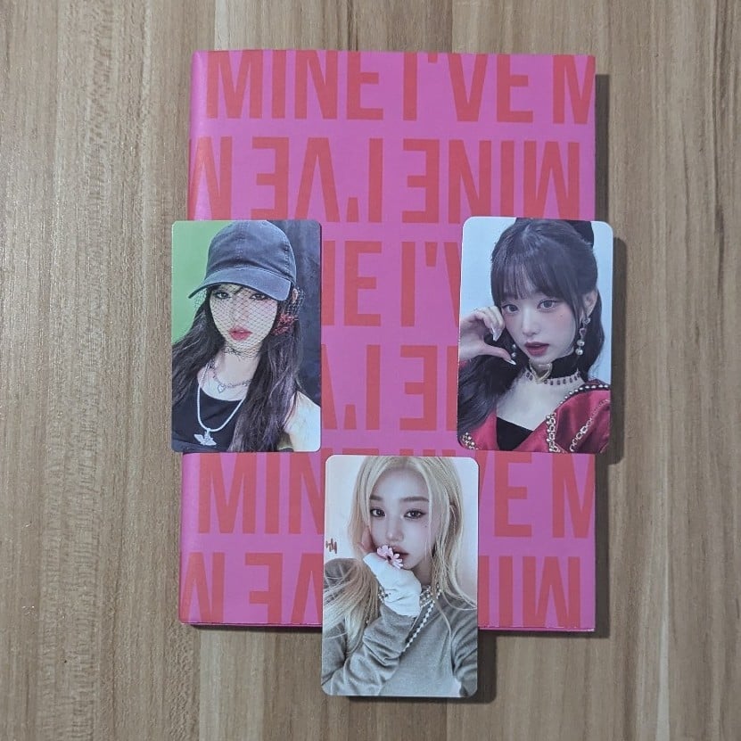IVE I'VE MINE Either way album CD + Wonyoung POB Photocard Japan official kPop
