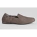 Eileen Fisher Sim Tumbled Nubuck Rye Taupe Suede Square Toe Loafers Flats Size 8