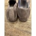 Eileen Fisher Sim Tumbled Nubuck Rye Taupe Suede Square Toe Loafers Flats Size 8