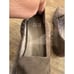 Eileen Fisher Sim Tumbled Nubuck Rye Taupe Suede Square Toe Loafers Flats Size 8