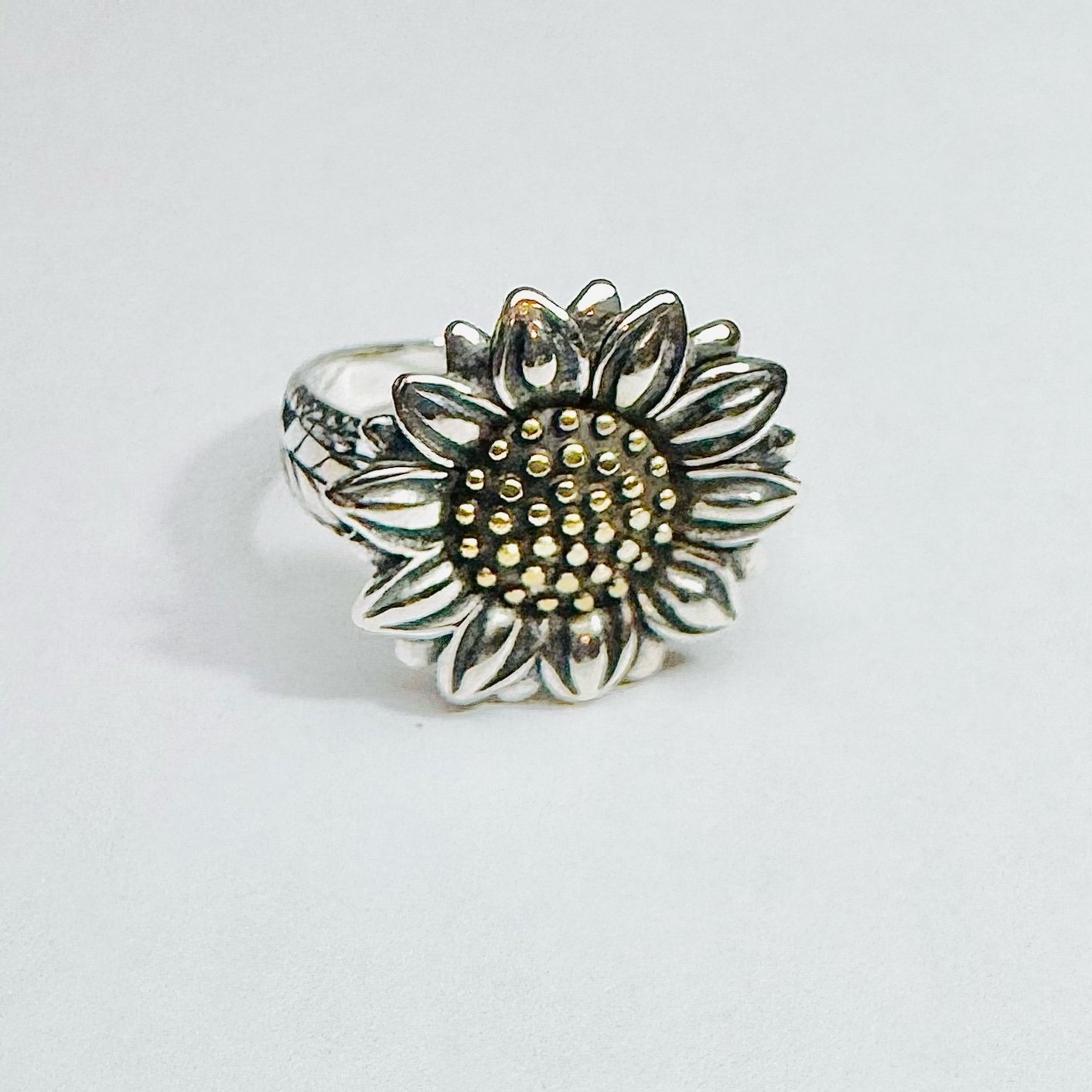 Sun Flower Rings 925