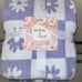 1-NWT MELOW & MOD DOBLE LAYER REVERSIBLE DAYSY DESIGN QUEEN SIZE BLANKET
