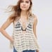 Free people crotchet top