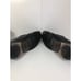 Giorgio Armani Round Moc Toe Metal Bit Slip-On Loafer Black Men's US 6