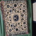 Set of 7 90s celestial woven double sided placemats