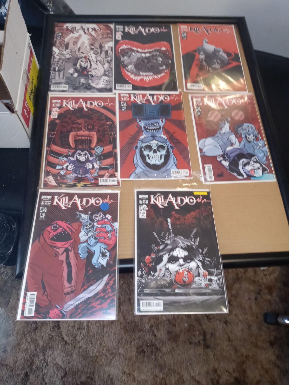 Kill Audio graphic novels
