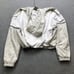 Under Armour x Project Rock Brahma Hoodie Jacket Women's S Full Zip Pocket Tan
