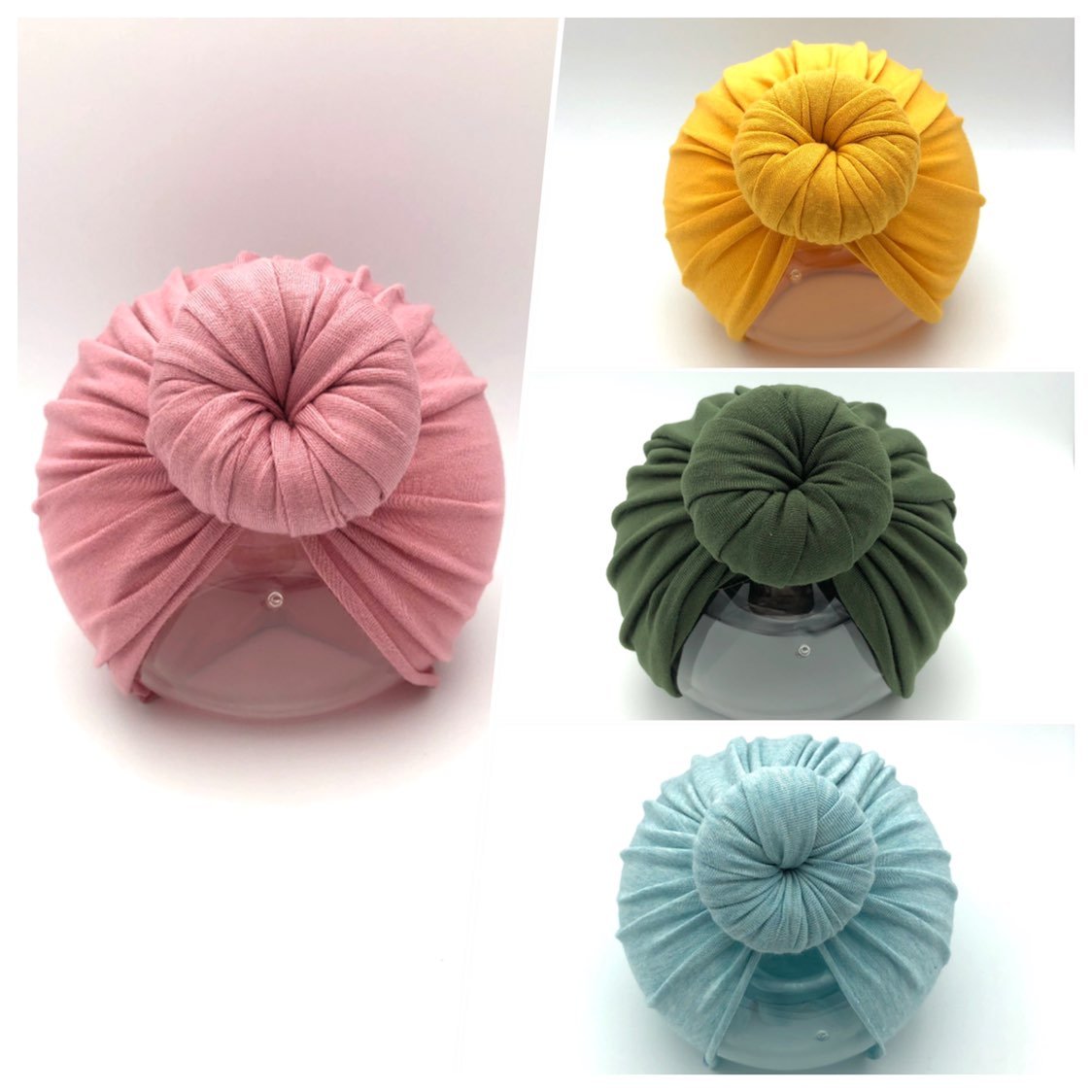 4 custom Baby turban