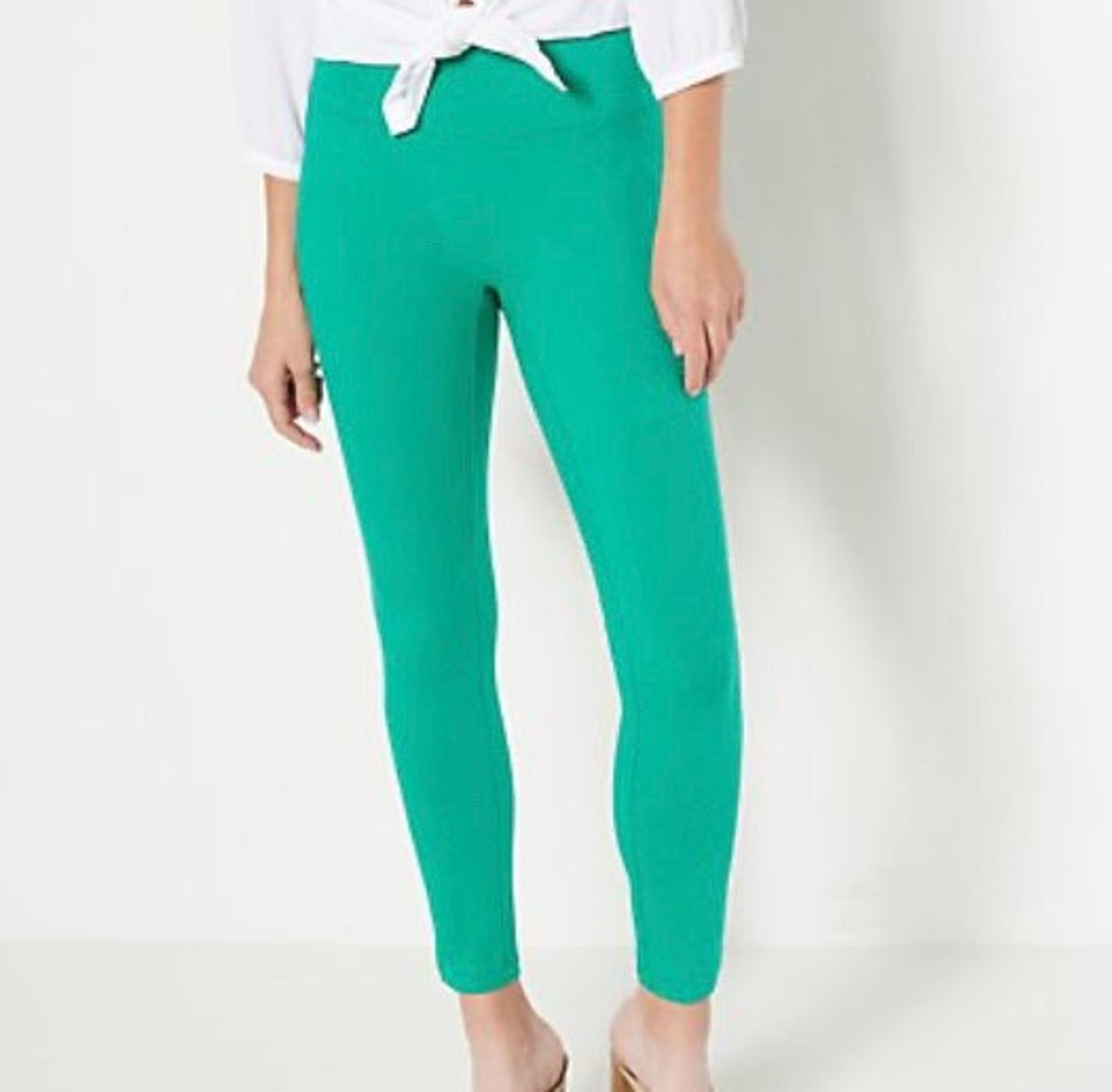 NWT Women With Control Tummy Control Leggings Pants- Med Tall