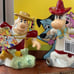 QUICK DRAW MCGRAW AND BANDIT SALT AND PEPPER SHAKER Hand Hanna Barbera rare