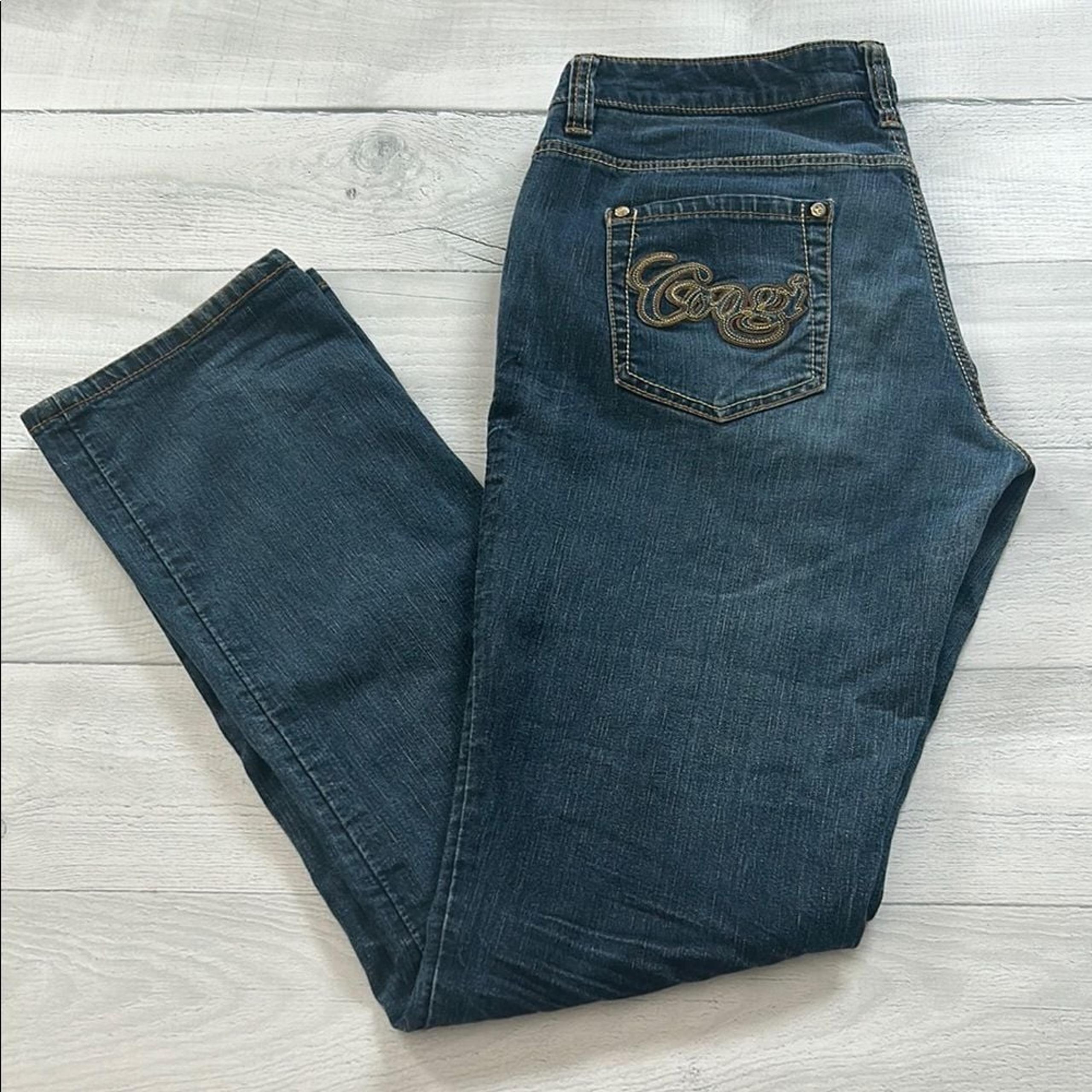 Coogi Dark Wash Straight Leg Jeans Women's Size 9/10