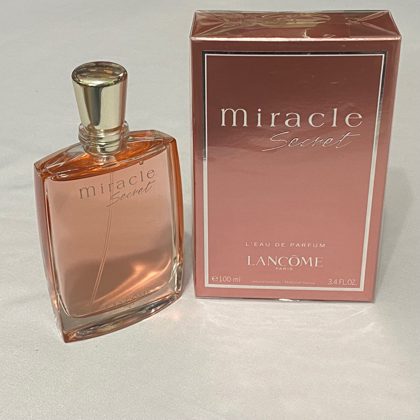 Miracle Secret by Lancome for Woman 3.4 fl.oz / 100 ml L'Eau De Parfum Spray