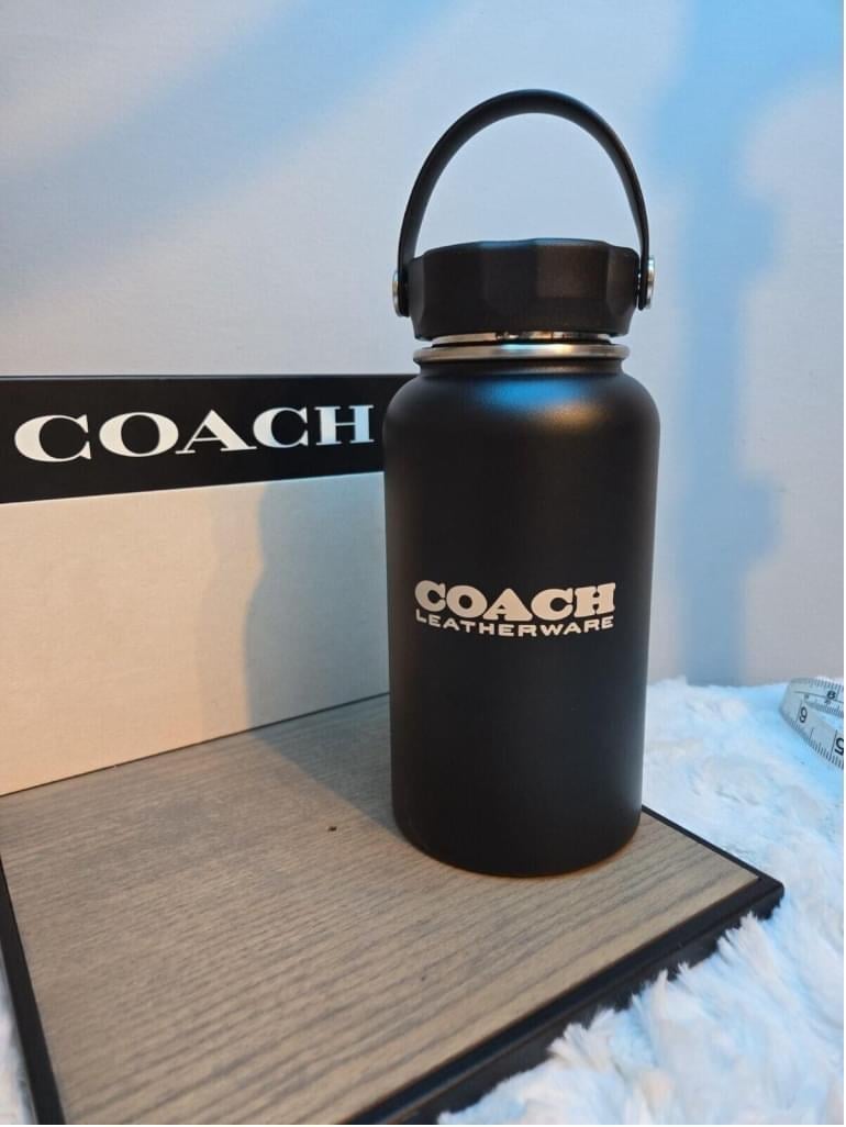 NWOT Limited Edition Coach Stainless Steel Water Bottle