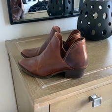Steve Madden distressed slip-on shoes