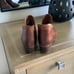 Steve Madden distressed slip-on shoes