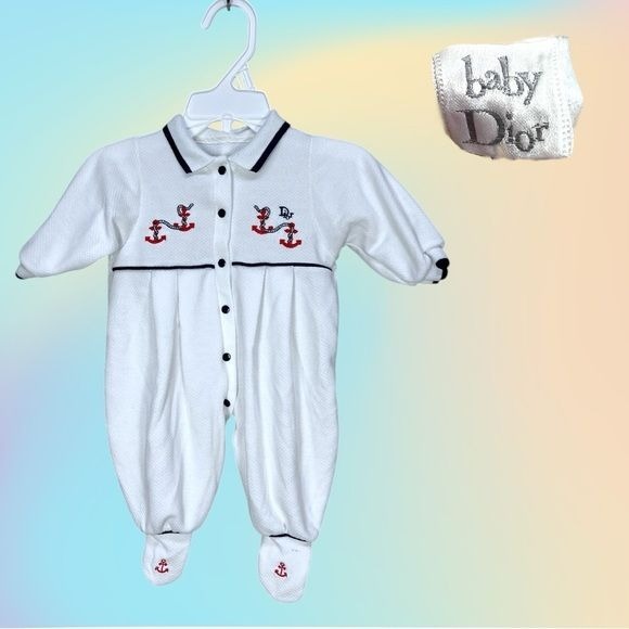 Baby Dior Nautical One-Pieces for Boys Sizes 0-24 mos | Mercari