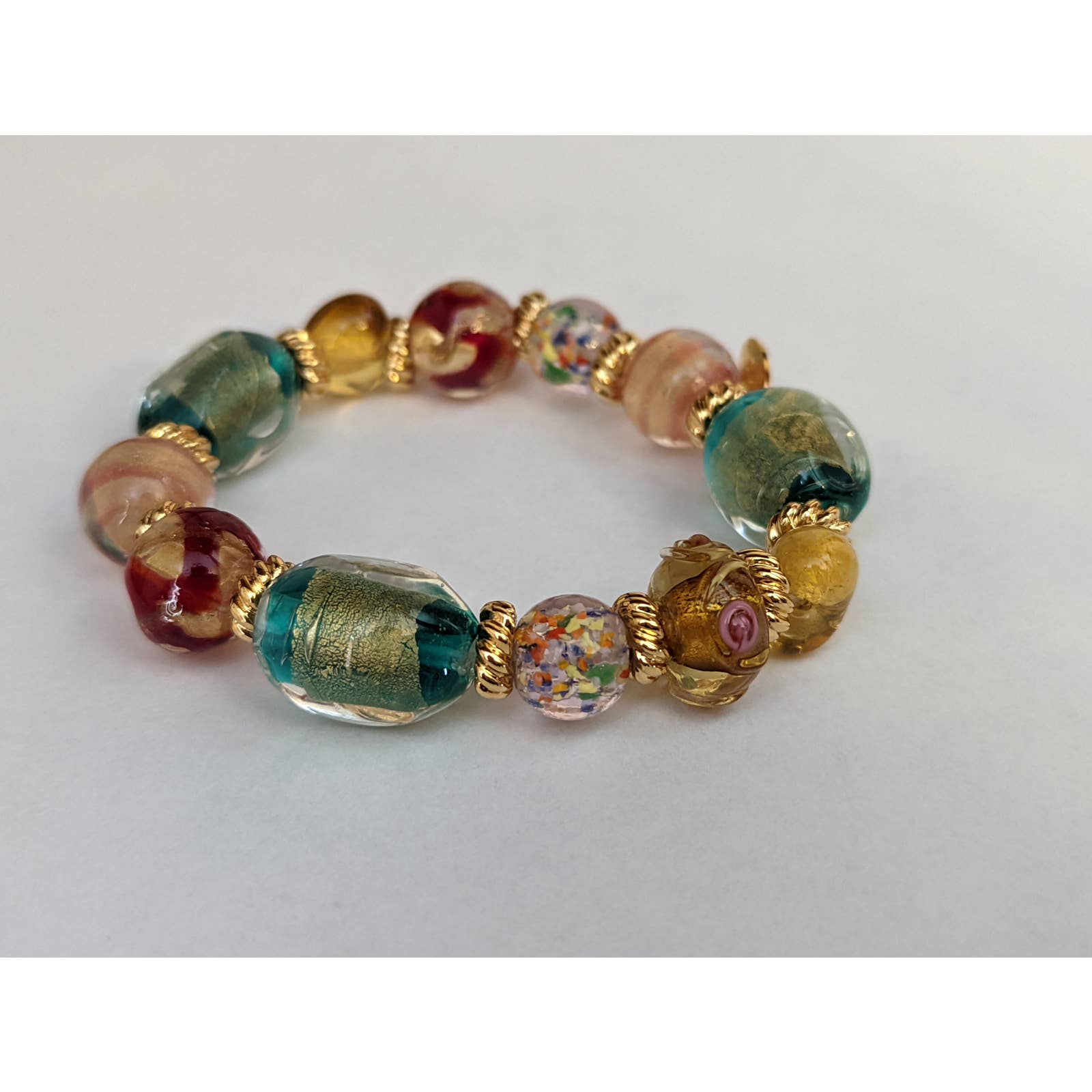 THOMAS KINKADE Bracelet- Glass Beads