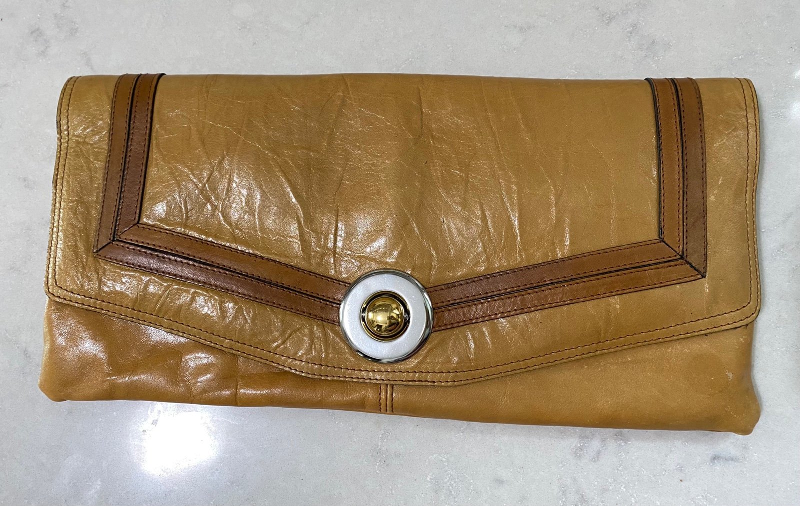 Retro 1980’s clutch purse Bloomingdale’s