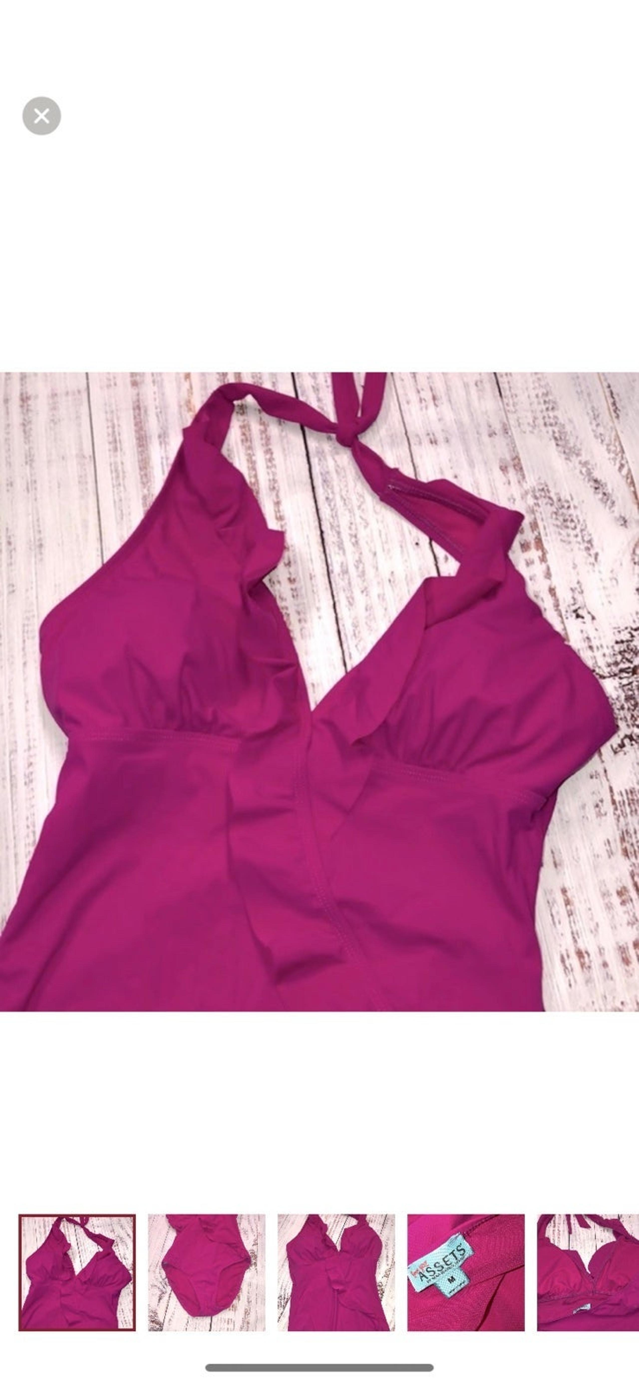Spanx by Sara Blakely pink swimsuit size medium