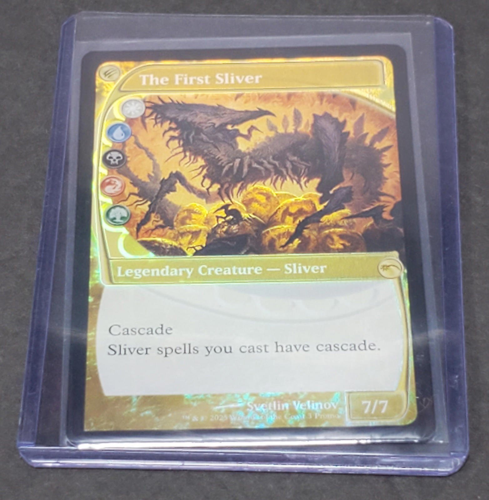MTG Secret Lair - The First sliver - FOIL - Festival in a box Promo
