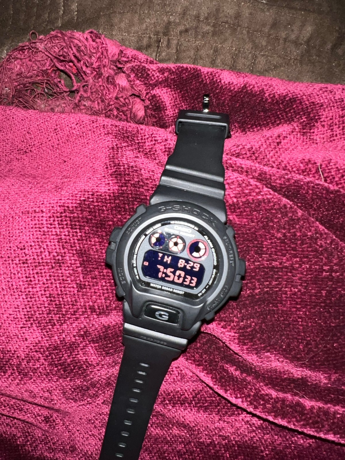 G-shock DW6900MS-1 Digital Watch in Black
