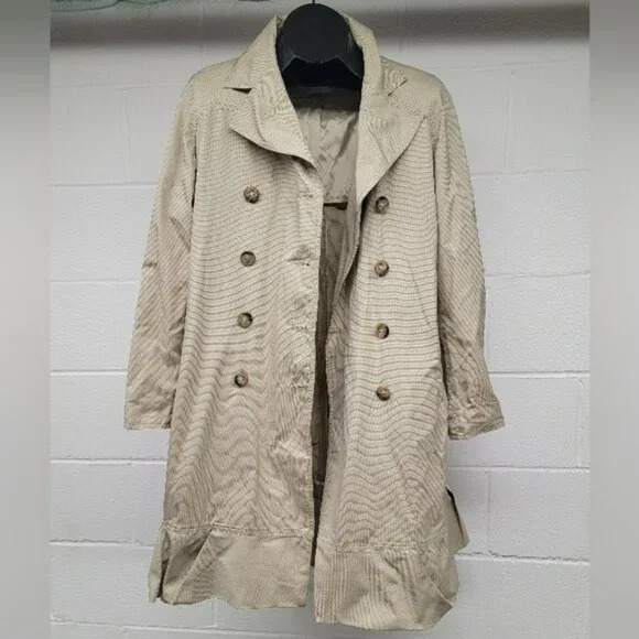 RED valentino trench Coat Beige Size 4