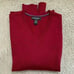 Banana Republic 100% Fine Merino Wool Sweater/ Maroon/ Medium