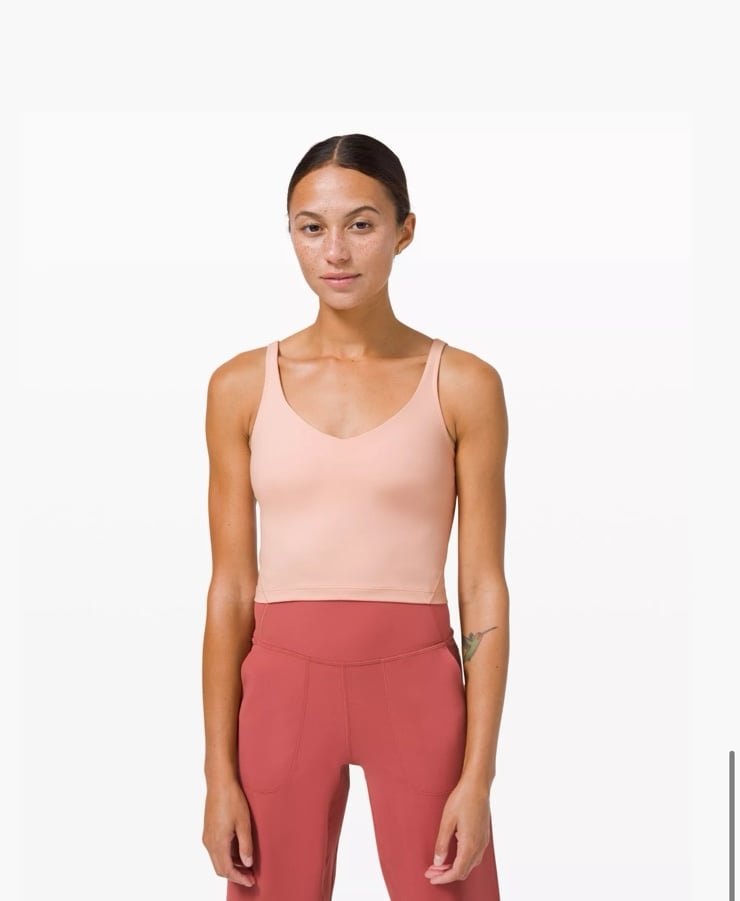 NWT Lululemon Align Tank Top Pink Mist