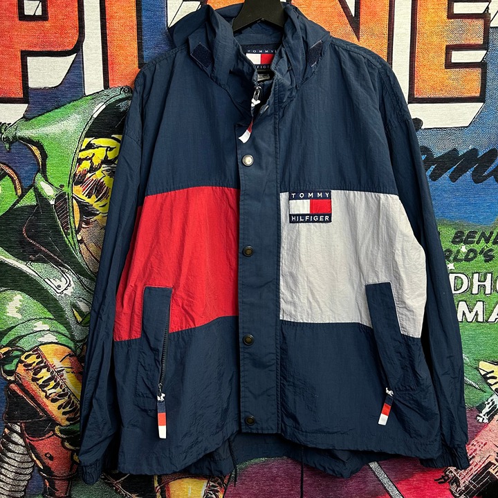 Vintage 90’s Tommy Hilfiger Windbreaker Size Large