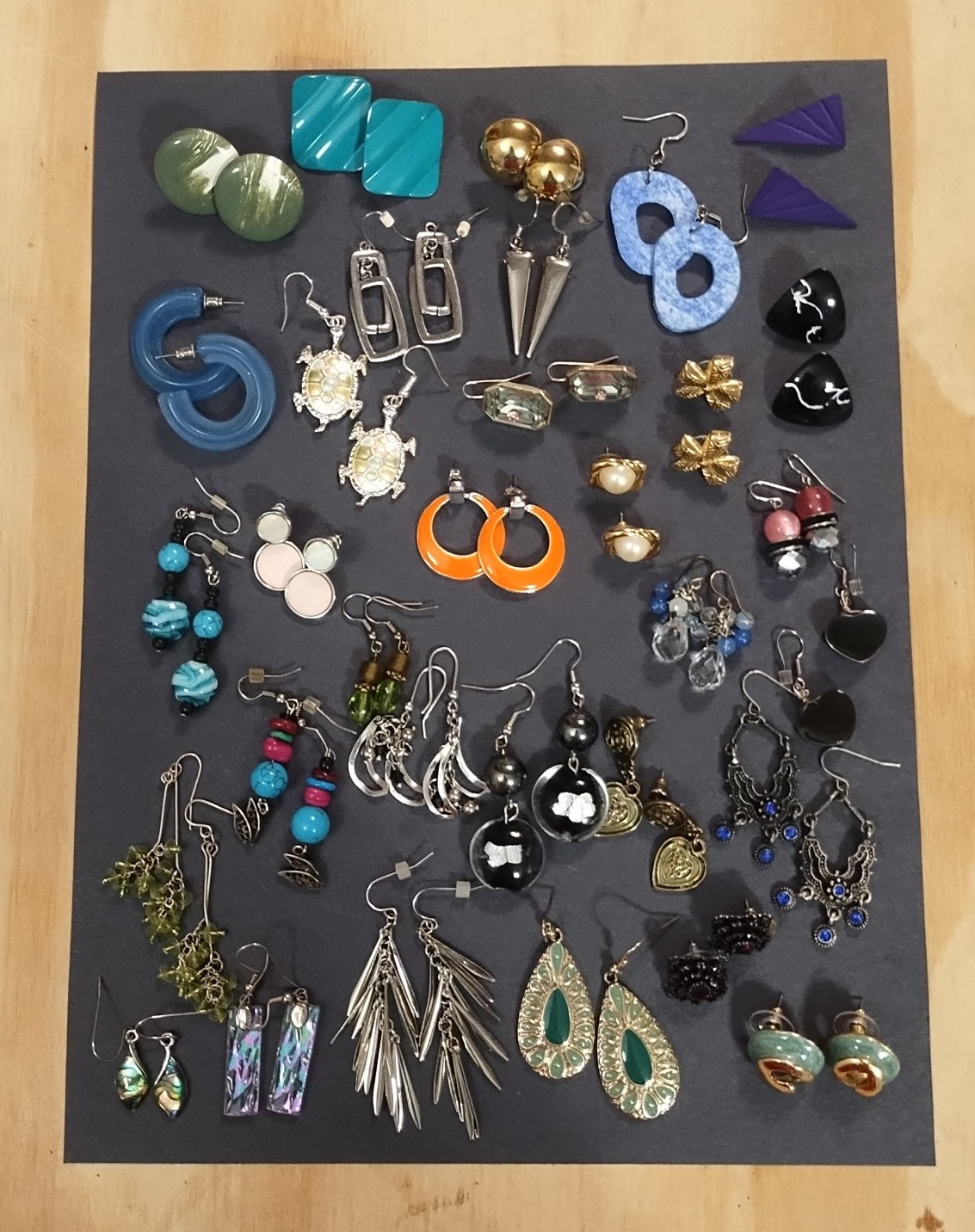Earring Lot 32 pairs variety