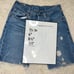 Levi's denim 501 premium quality cut off shorts button fly size 26