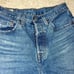 Levi's denim 501 premium quality cut off shorts button fly size 26