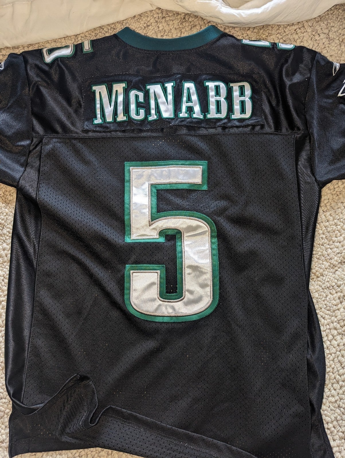 Authentic Black Donovan McNabb Jersey